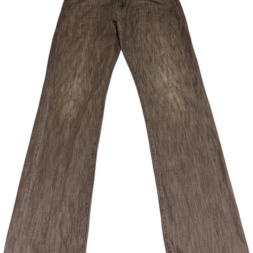 31x34 Vintage Agave Denim Pragmatist Jeans Brown Tan Beige Western Y2k 90s USA